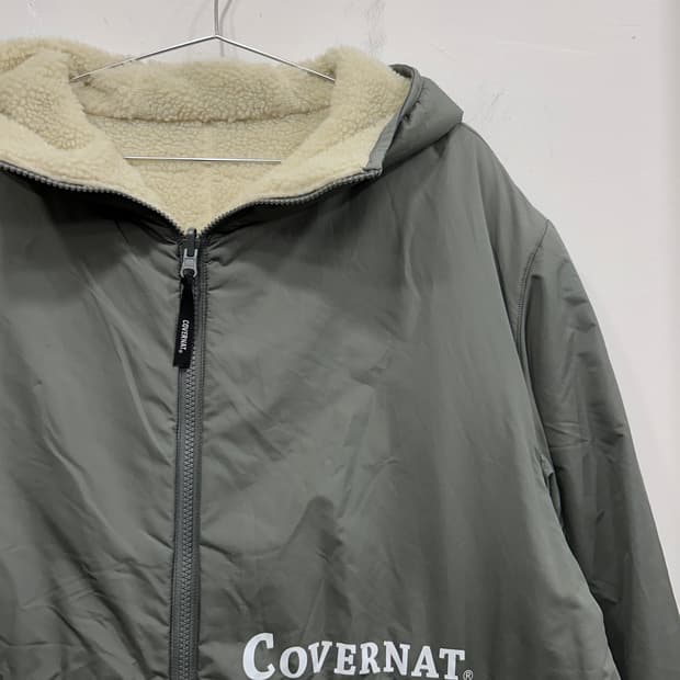 커버낫 어센틱 리버시블 후드 나일론 자켓
