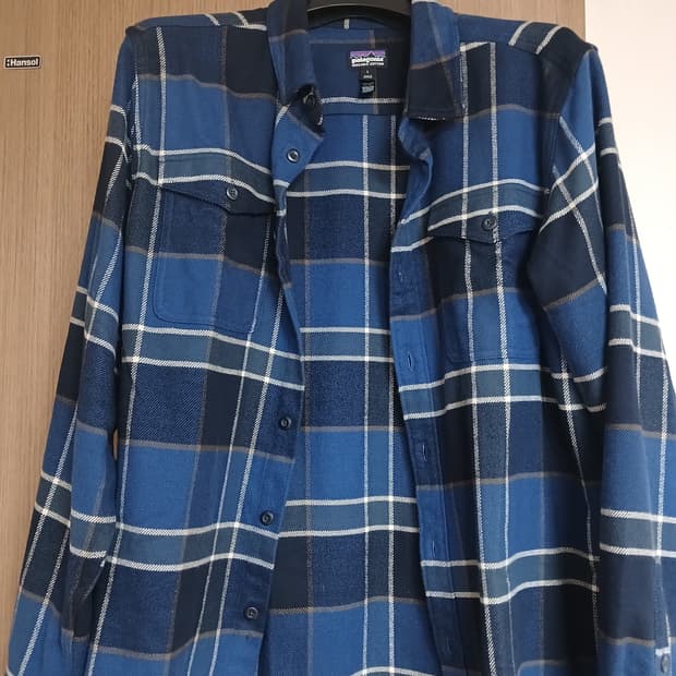 파타고니아 오가닉 코튼 셔츠L