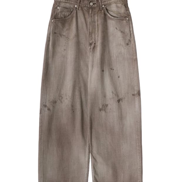 AGING WIDE DENIM 5PK PANTS BROWN 1