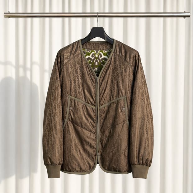 (M) 디올 오블리크 리버시블 플리스 자켓