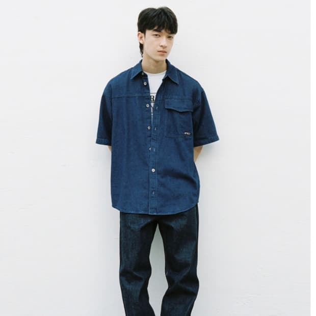 마리떼 프랑소와 저버 공용 데님셔츠