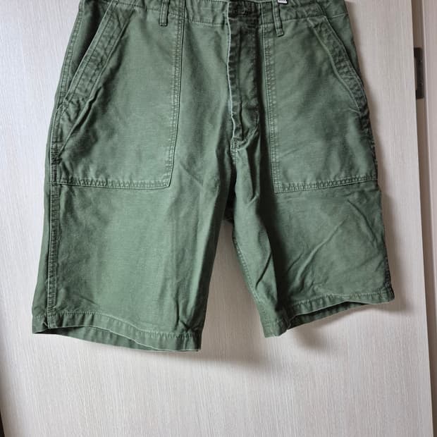 BEAMS 빔즈 플러스 카고팬츠 카고반바지 XL