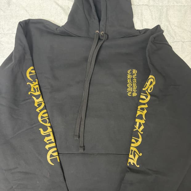 [XXL] 크롬하츠 버티컬 로고 후드