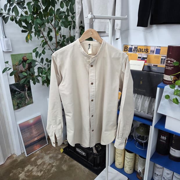 마가렛호웰 차이나카라 셔츠 L