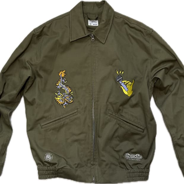 theradio 자수 자켓