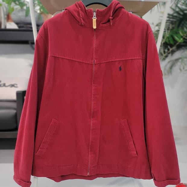 POLO 후드 워크 집업자켓