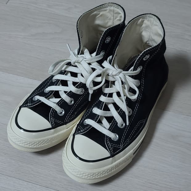 245 ) 컨버스 척70 하이 블랙