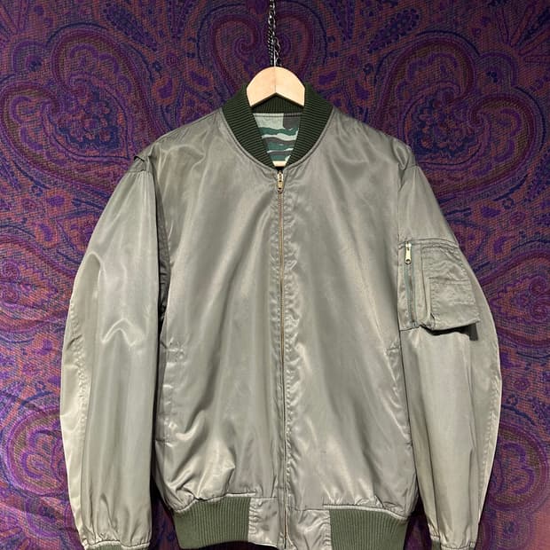 일본 자위대 공군 리버시블 항공점퍼 