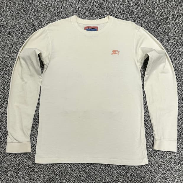 아크네스튜디오 빅로고 롱슬리브 백로고 긴팔