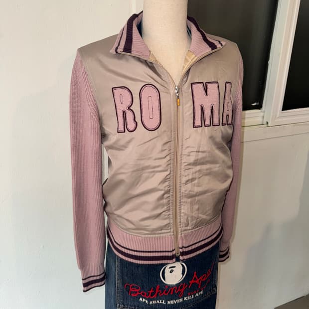 Adabat Roma Italia Knit Zip Jacket