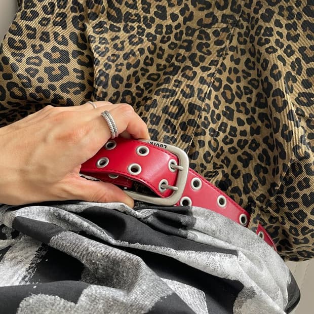 DOUBLE EYELET BELT 더블 아이릿 벨트