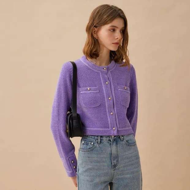 르니나 VESTA 니트자켓