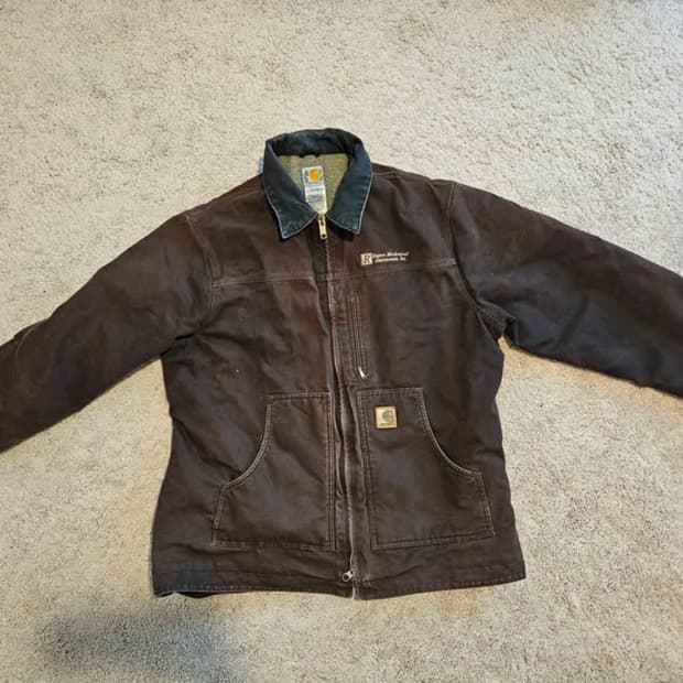 칼하트 C61 DKB dark brown 자켓 Man 2XL Tall