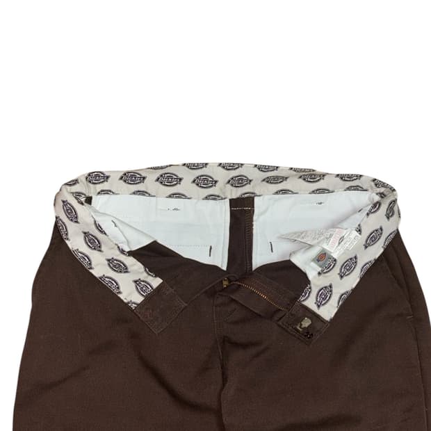 디키즈 다크 브라운 치노 팬츠