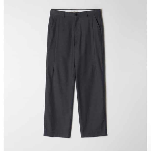 파세르 백포켓 트라우저 차콜 l
