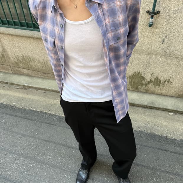 00s Armani Exchange double pocket shirt