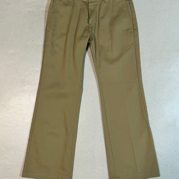 디키즈 빈티지 치노 팬츠 베이지 부츠컷 32