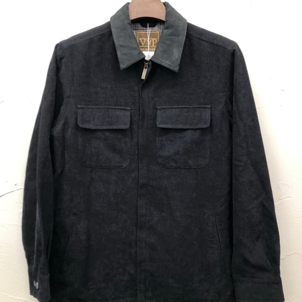 플레이보이 vip 스웨이드 카라 자켓