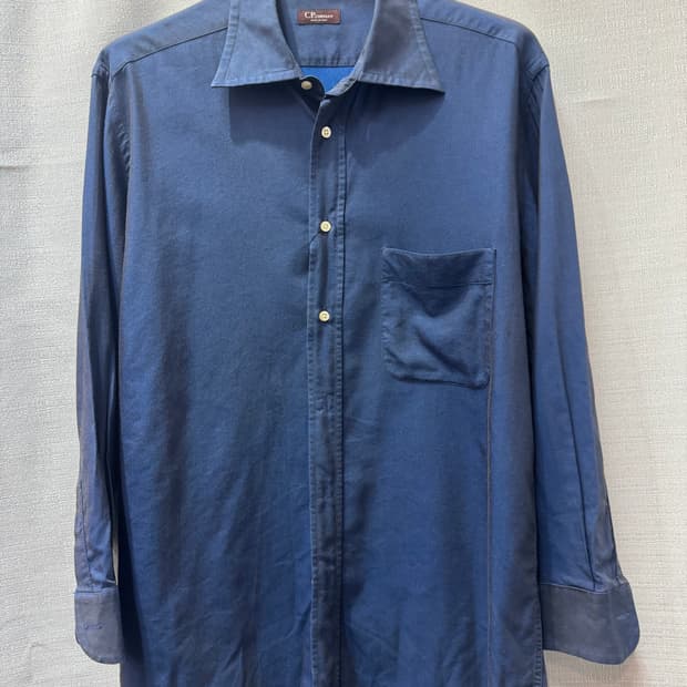 씨피컴퍼니 코튼/비스코스 혼방 빈티지 셔츠L~XL