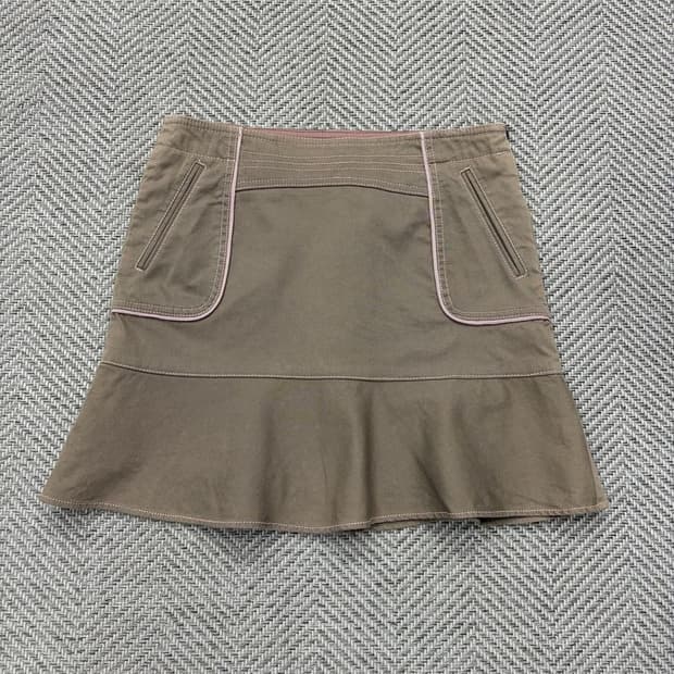 톰보이 바인딩 플레어 스커트 v2570