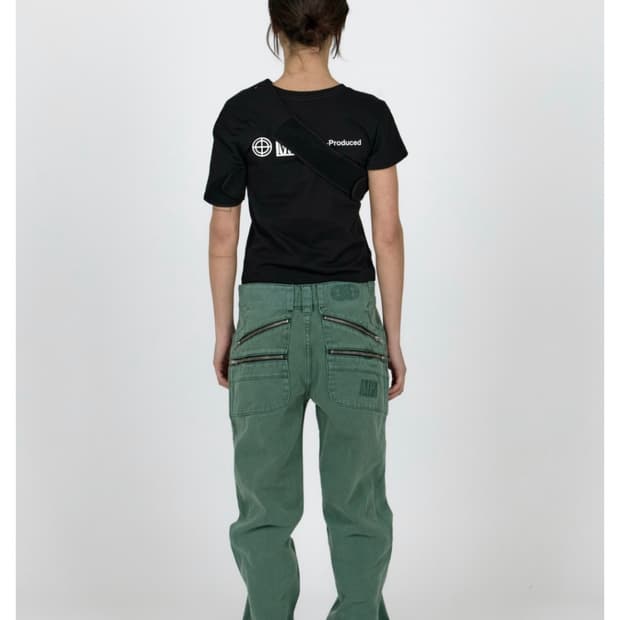 플라스틱프로덕트 MPa SPLIT POCKET PANTS (EMERALD