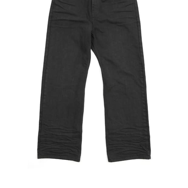 FAR WRINKLED WASHED PANTS (BLACK)