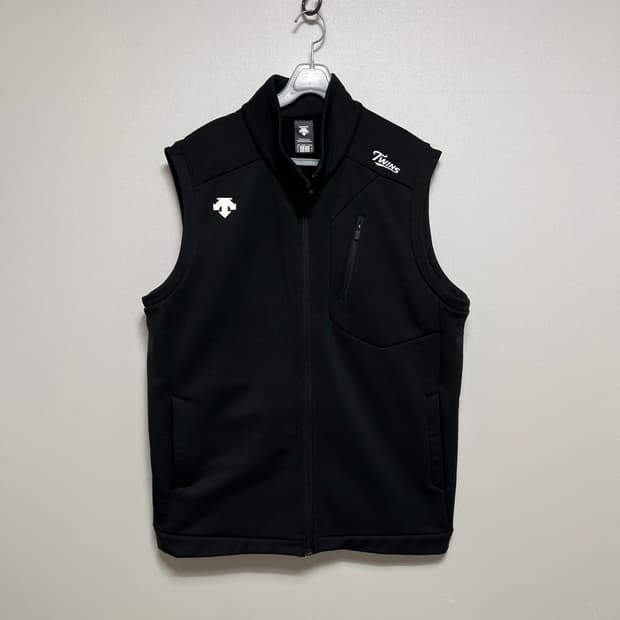 데상트 트윈스 기모 베스트 블랙 110