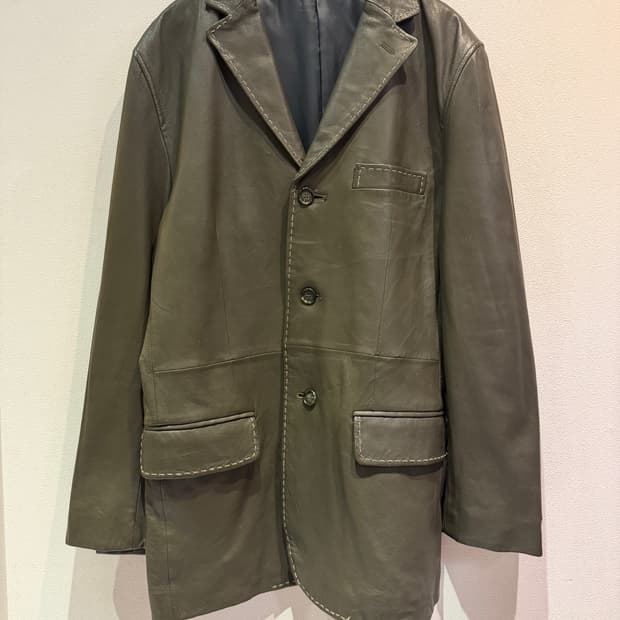  90's Sera Vista Stitch Leather jacket