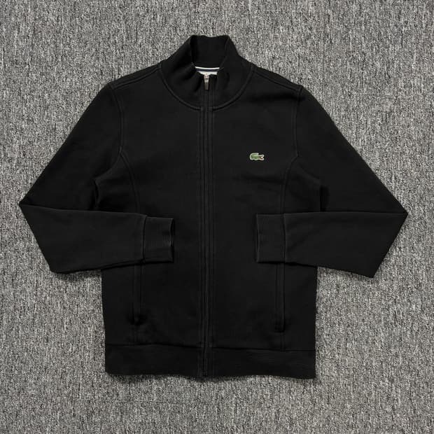 라코스테 블랙 트랙 자켓