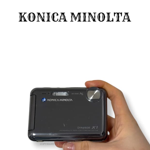 코니카 미놀타 디미지 x1 빈티지 디지털 카메라