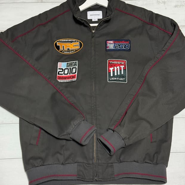 디즈이즈네버댓 레이싱 자켓