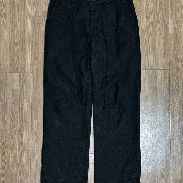 [M] blackmerle split trousers