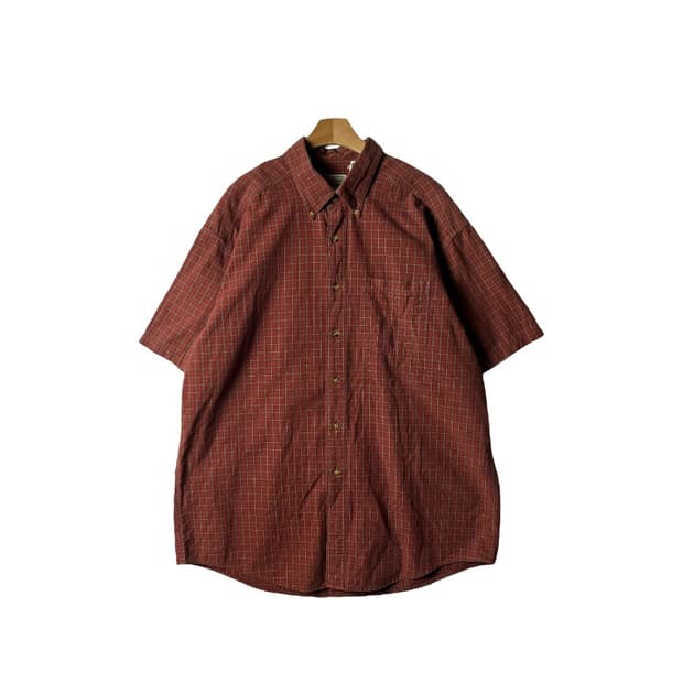 [LL Bean] 엘엘빈 원포켓 체크 반팔셔츠