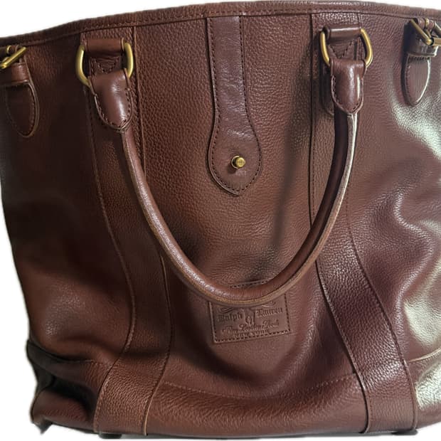 폴로 헤리티지 레더 토트