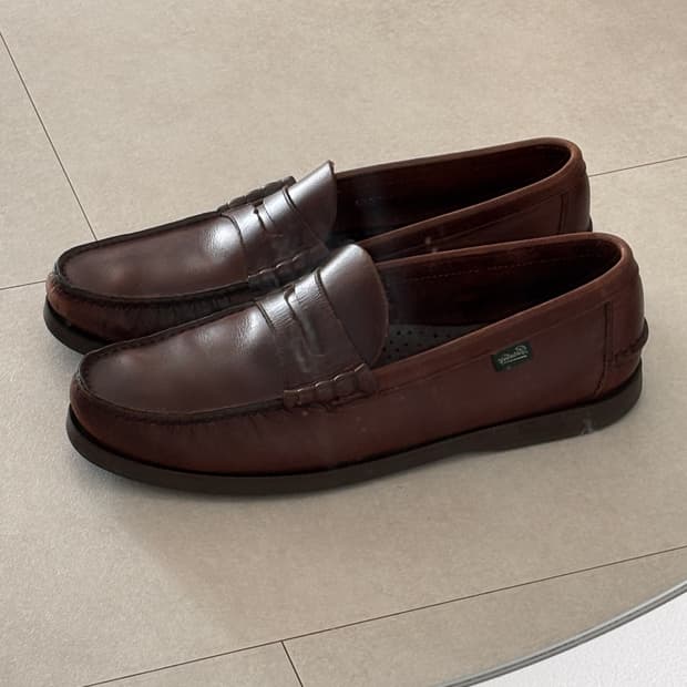 파라부트 코룩스 빈티지 레더 로퍼 UK10(290)