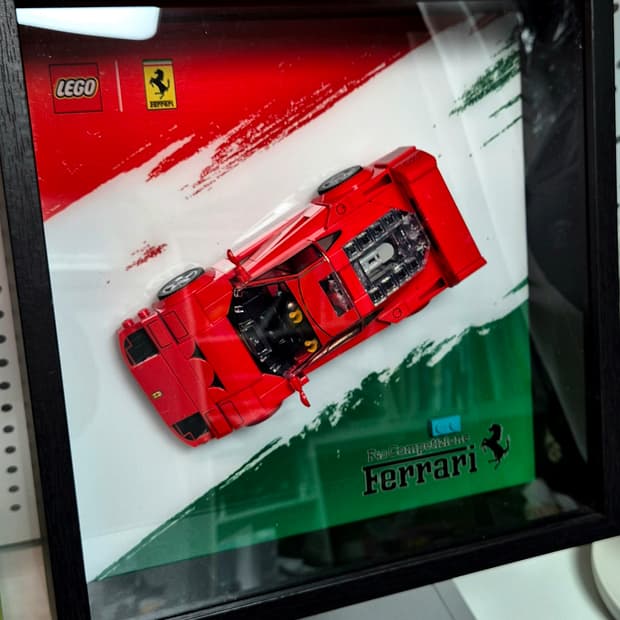 레고 76934 F40 디스플레이 월보드 장식장 판매합니다