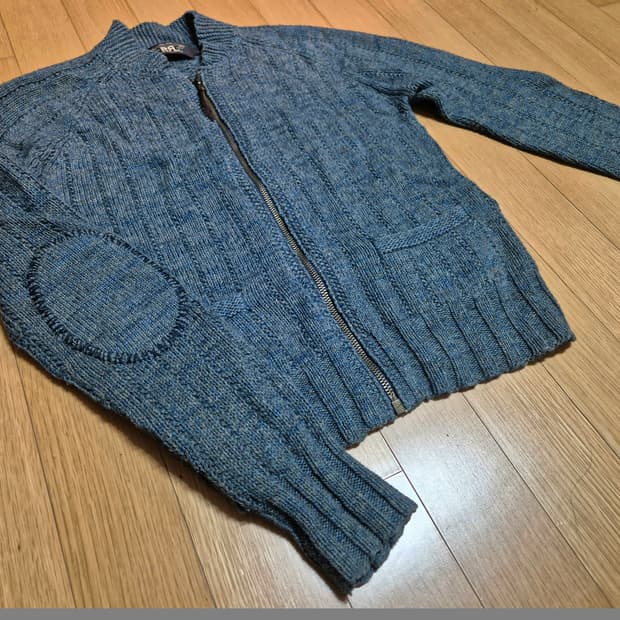 여성 RRL 더블알엘 집업 니트