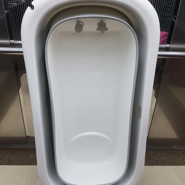 아이팜 접이식 아기 욕조 화이트 판매