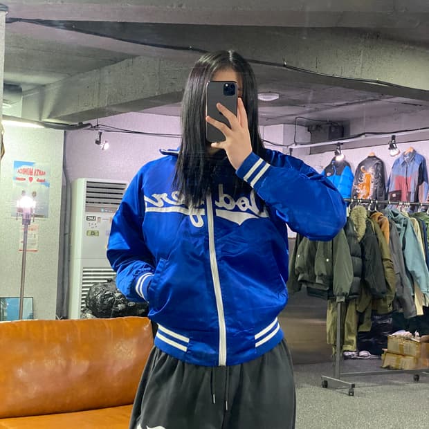 다저스 빅로고 LA 네이비 점퍼 B3324