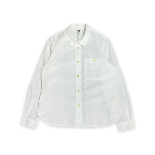 MHL 마가렛호웰 포켓 슬릿 셔츠