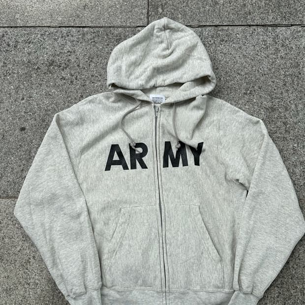 90s 오리지널 us army 후드집업 m