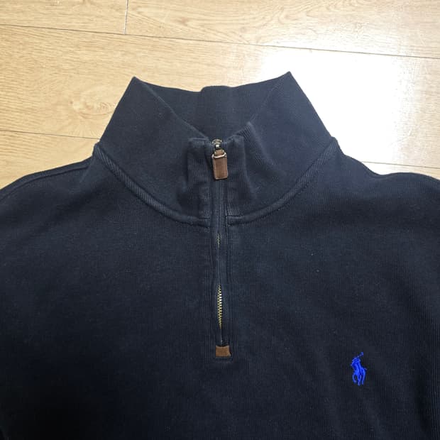 폴로 코튼 반집업 xxl