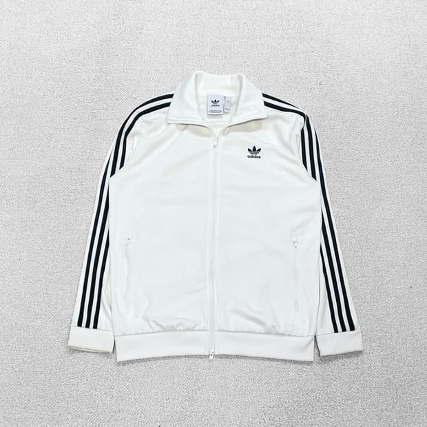 아디다스 베켄바우어 트랙탑 져지 화이트 블랙