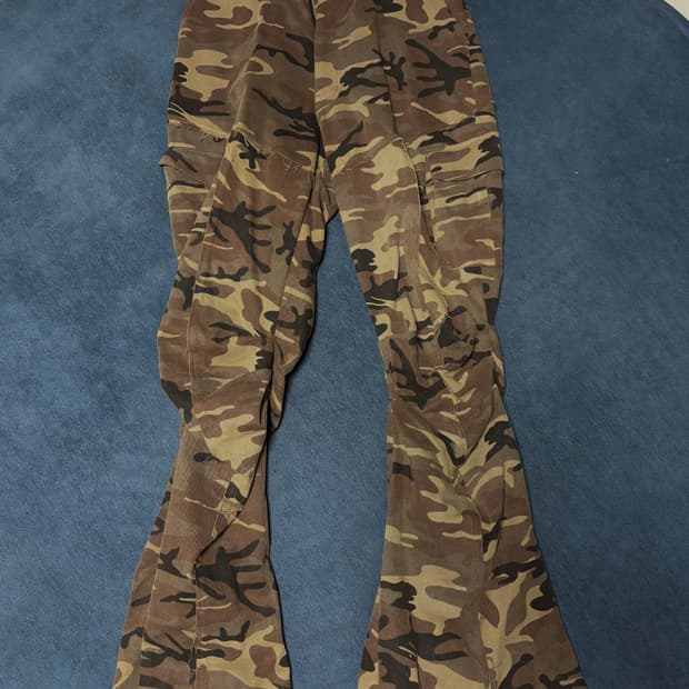 Aop 에이옵 플레어 카모팬츠 2사이즈