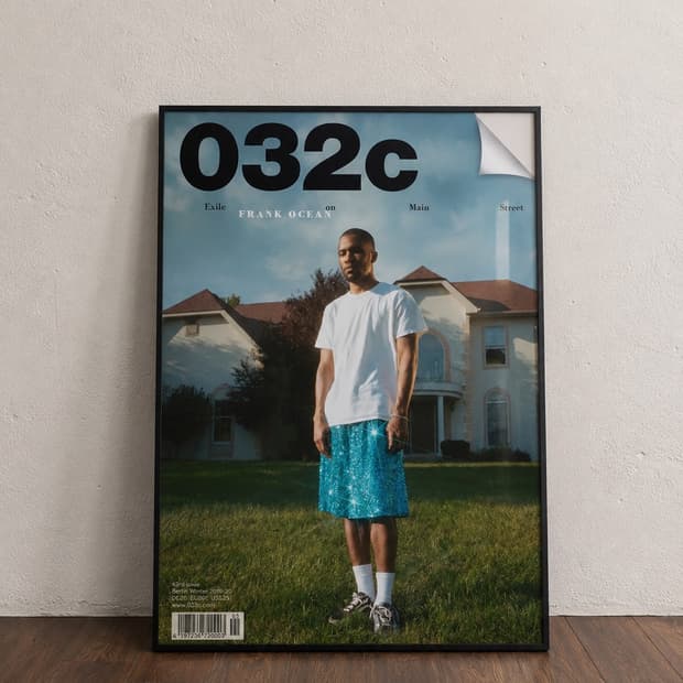 032c Frank Ocean Poster