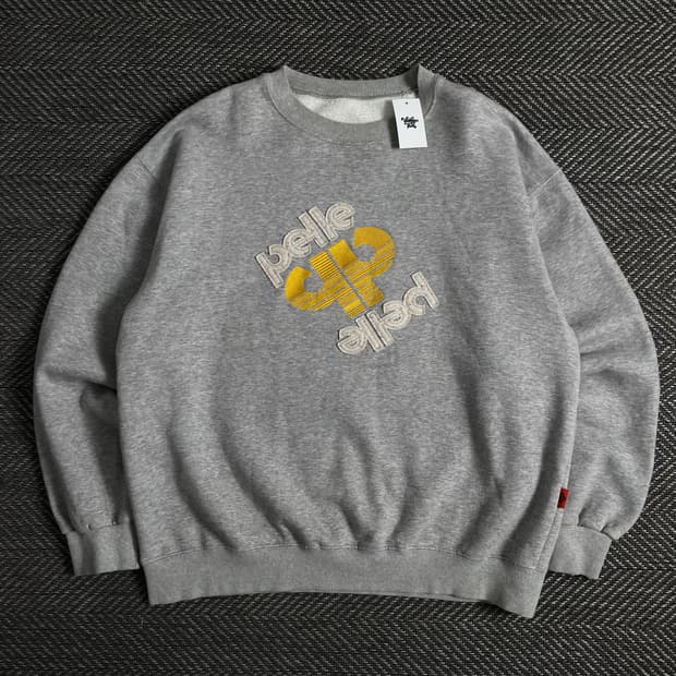 90s 펠레펠레 빅로고 올드스쿨 맨투맨o 3476