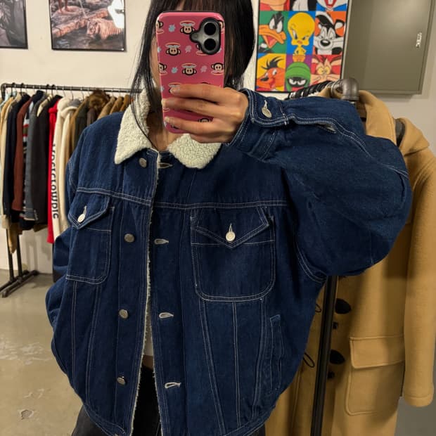 일제 빈티지 양털자켓
