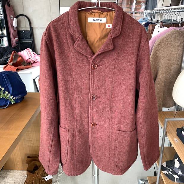 Kapital 캐피탈 울 블레이저 자켓