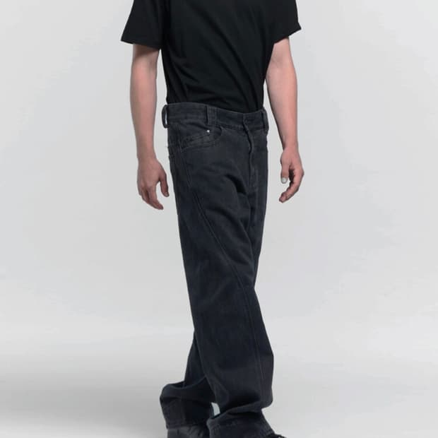 플라스틱 프로덕트 MPa DRIFT DENIM PANTS (BLACK)