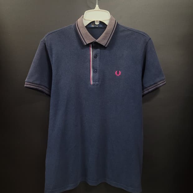FRED PERRY 프레드페리 빈티지 자수로고 페이디드 셔츠